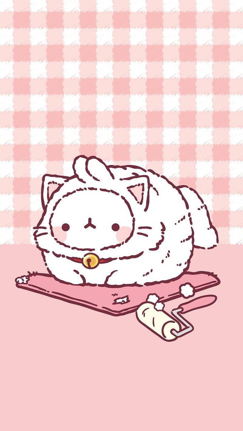 A cat sitting on top of an object - Molang