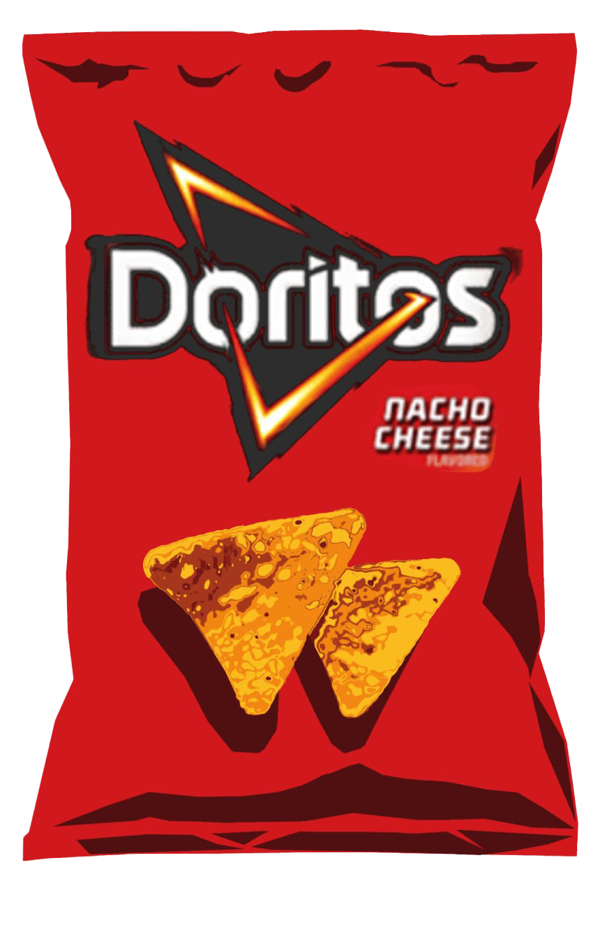 A bag of doritos nacho cheese chips - Doritos
