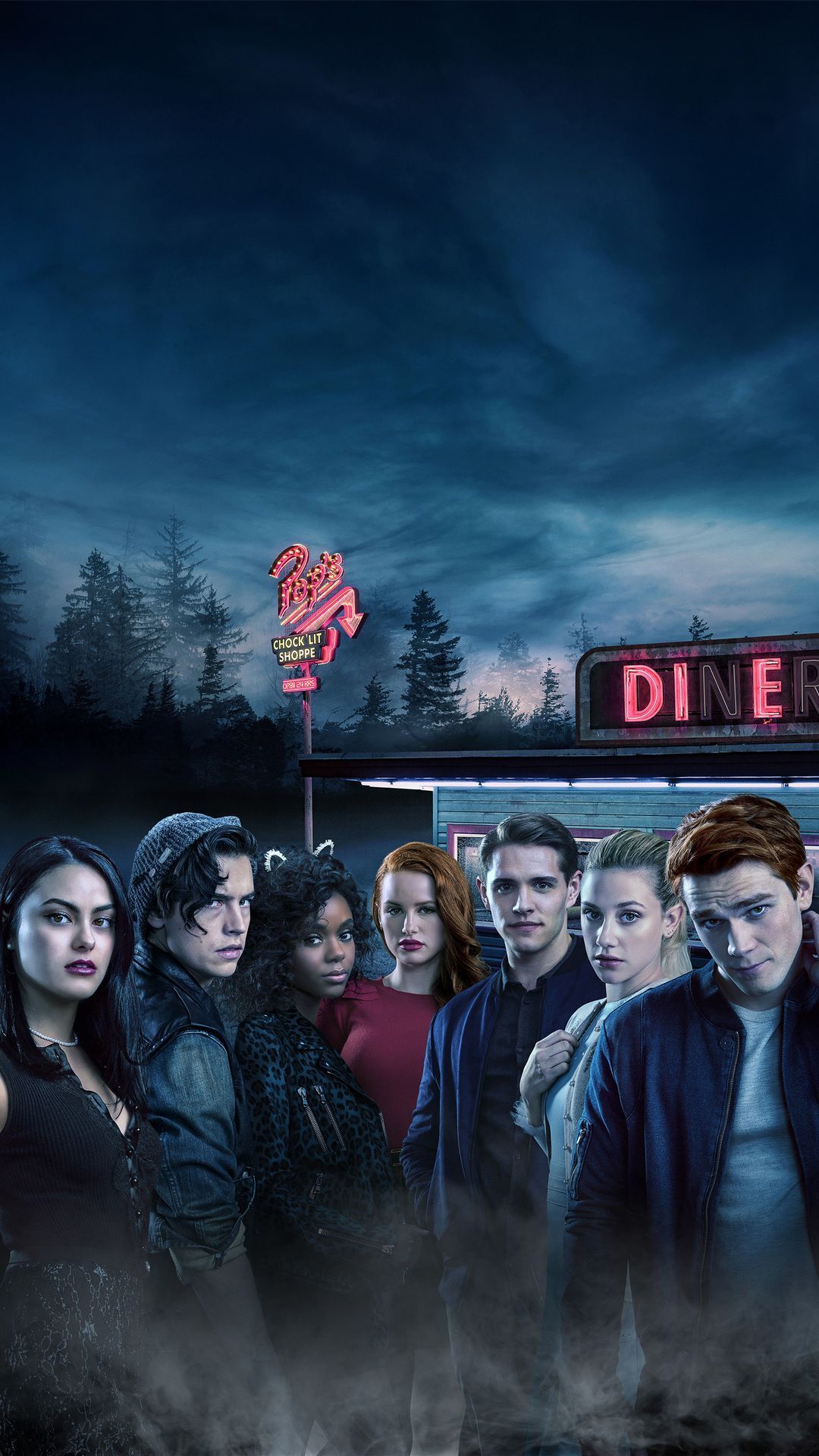 Riverdale iPhone 8 wallpaper with high-resolution 1080x1920 pixel. You can use this wallpaper for your iPhone 5, 6, 7, 8, X, XS, XR backgrounds, Mobile Screensaver, or iPad Lock Screen - Riverdale
