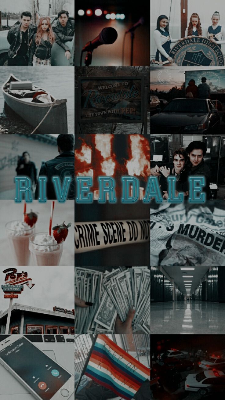 Riverdale Collage Wallpaper