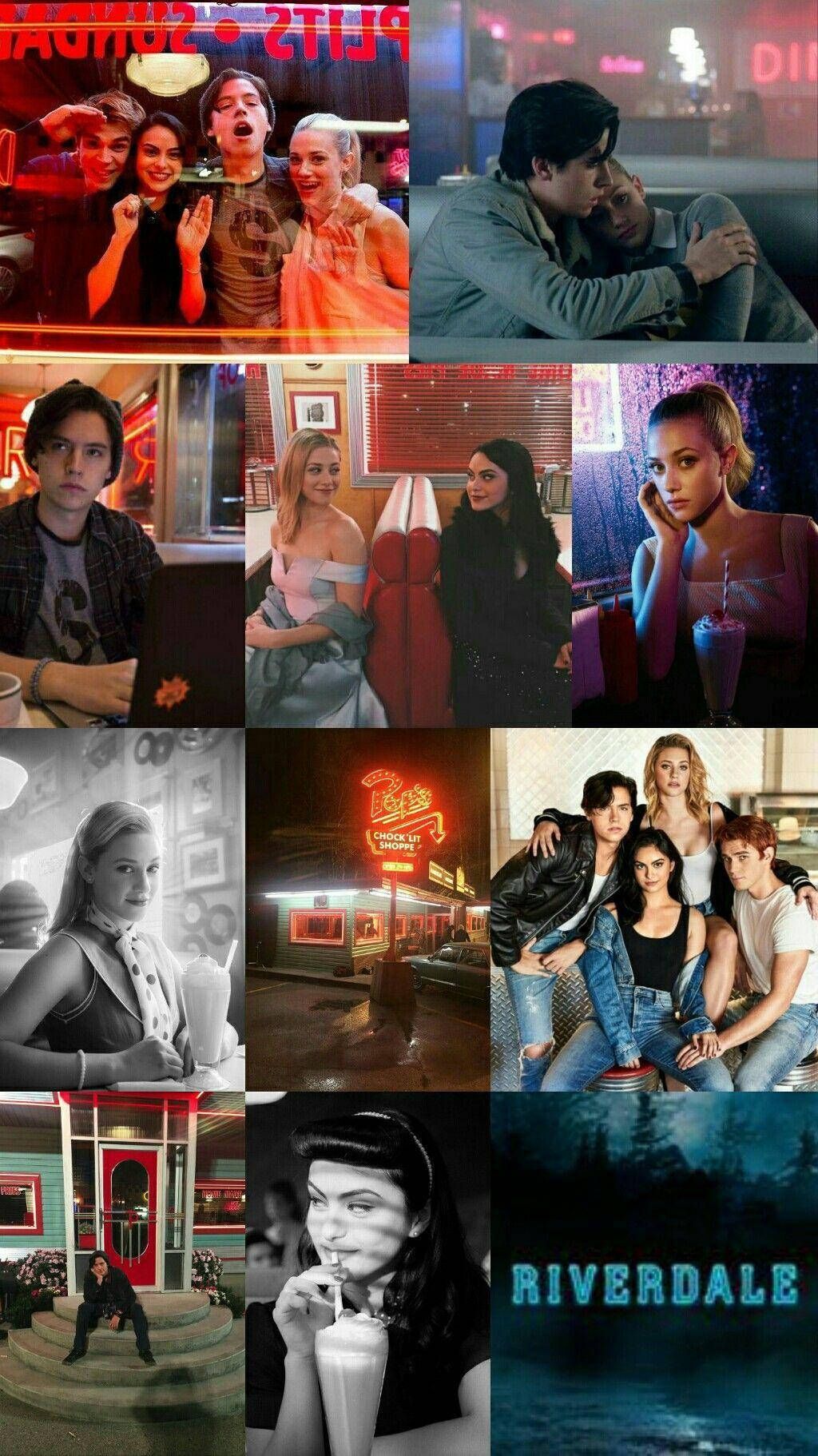 Download Riverdale Stars Collage Wallpaper