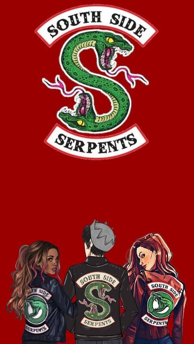 The image of a poster for south side serpents - Riverdale