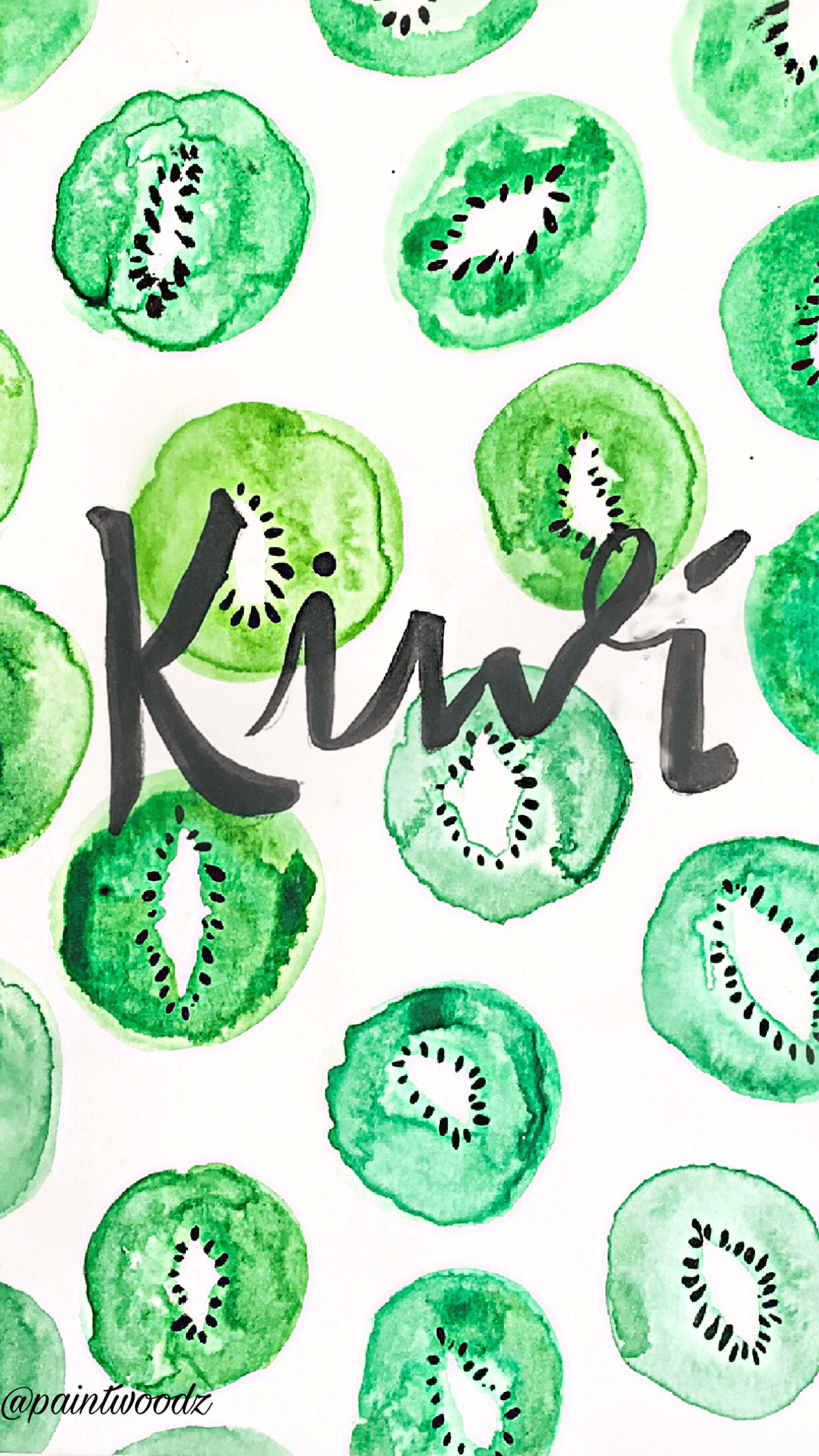 Kiwi wallpaper. Fruit wallpaper, Wallpaper, Cute wallpaper