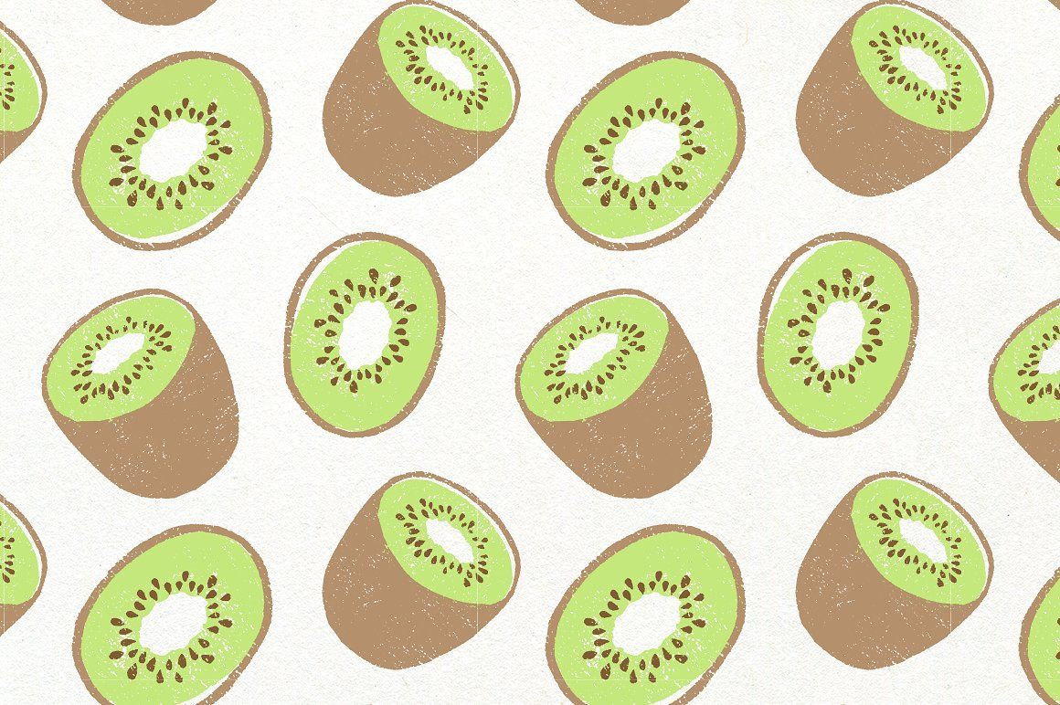 KUDAMONO Fruit Stamps. Fruit wallpaper, Picture collage wall, Fall wallpaper