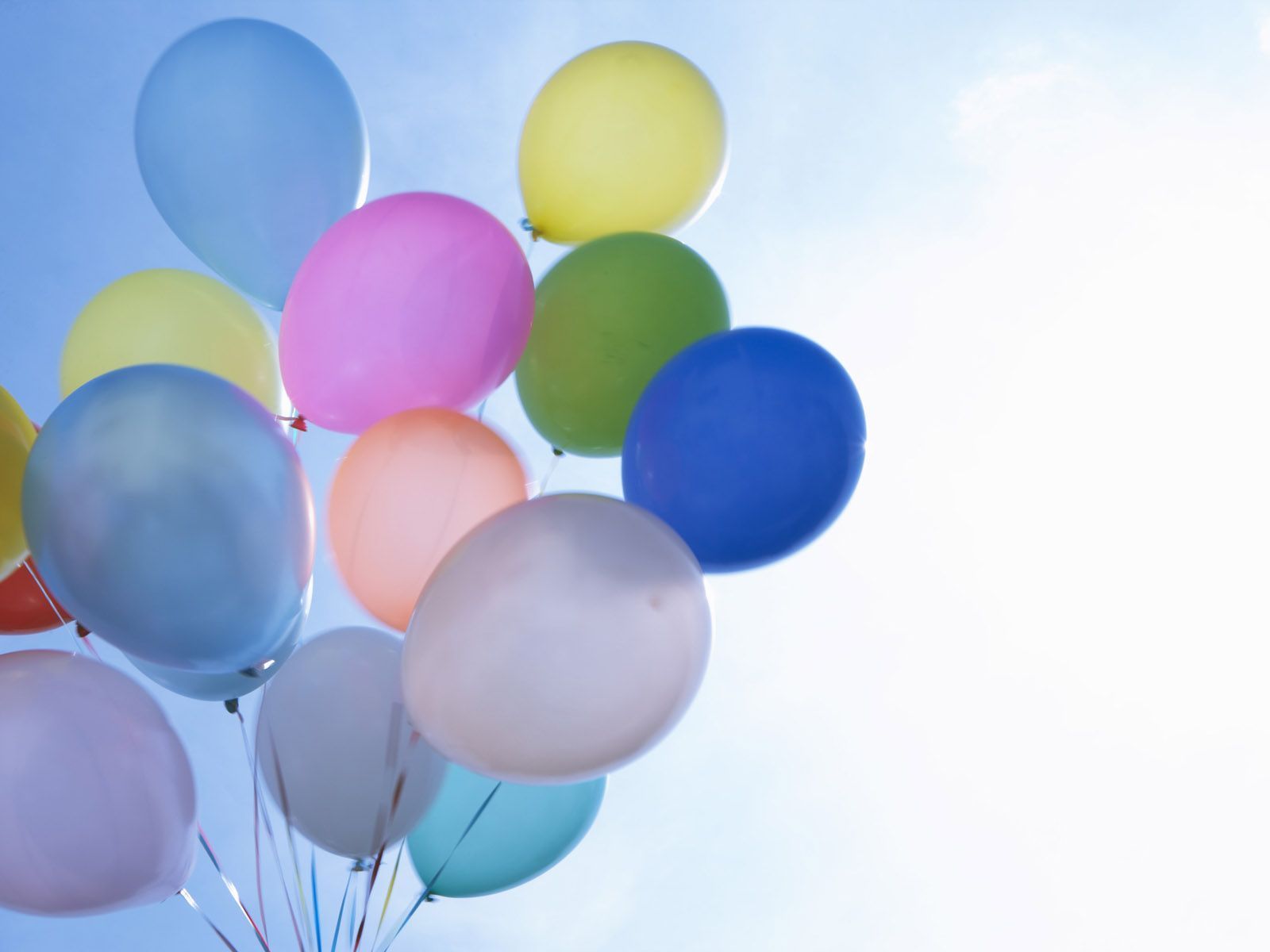 Birthday Balloons Wallpaper Free Birthday Balloons Background