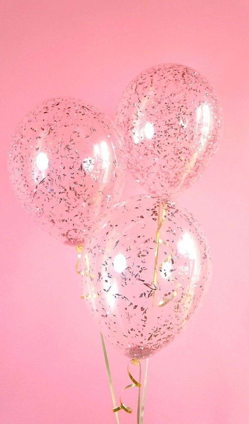 Transparent balloon. ♡ p i n k., Birtays, Aesthetic Punk HD phone wallpaper