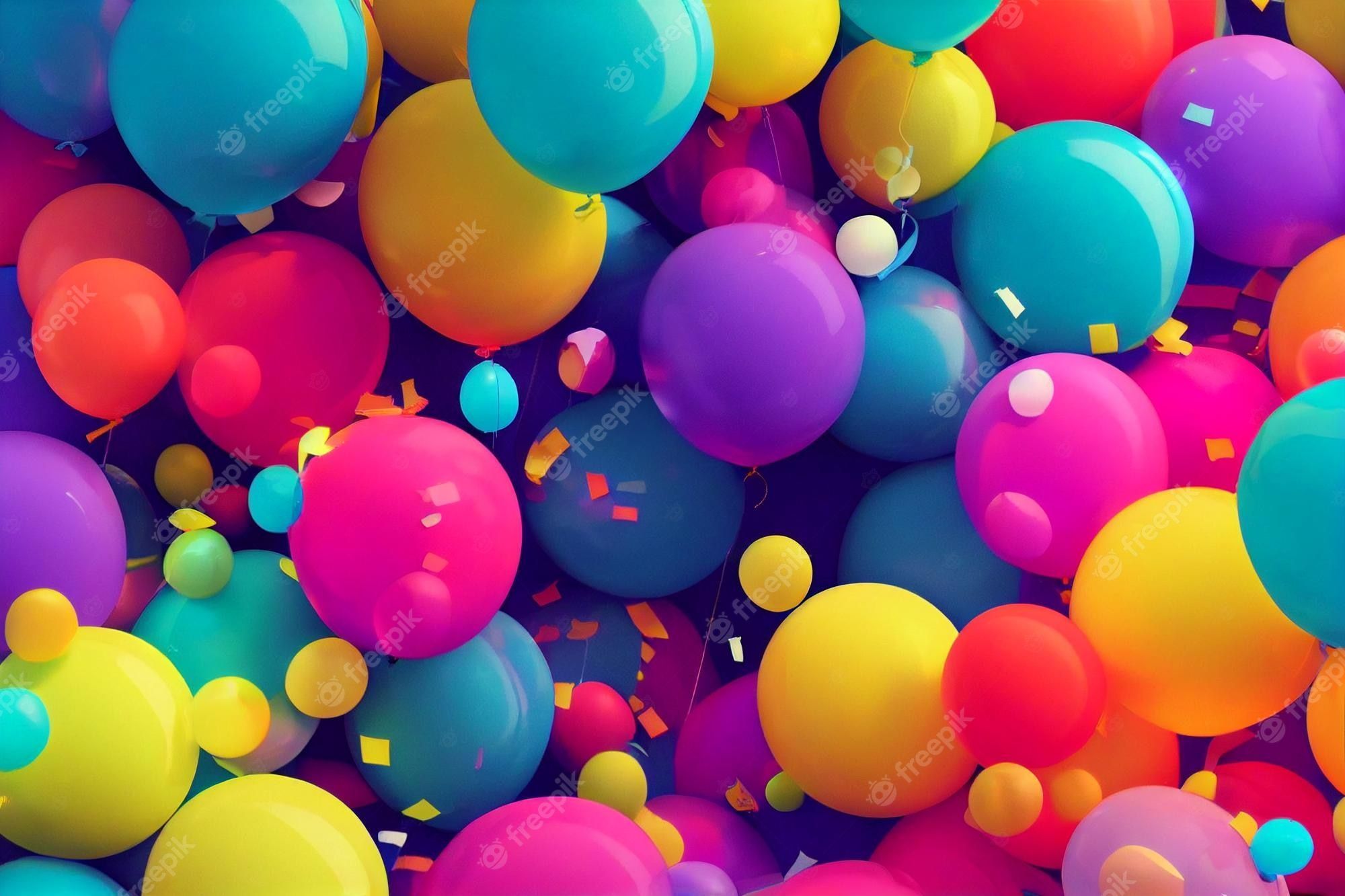 Balloons Wallpaper Image