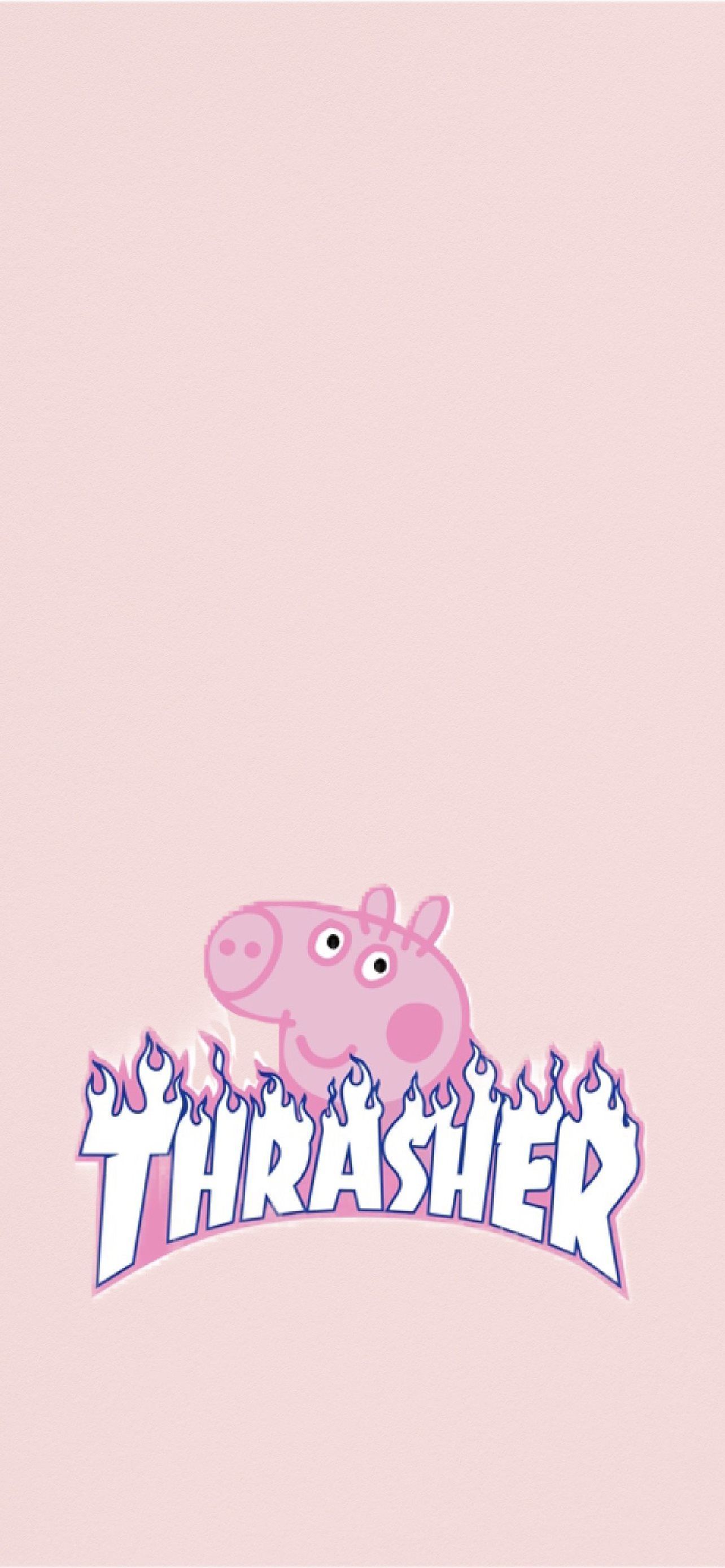 Peppa pig Thrasher wallpaper for phone and desktop. - Peppa Pig, Thrasher