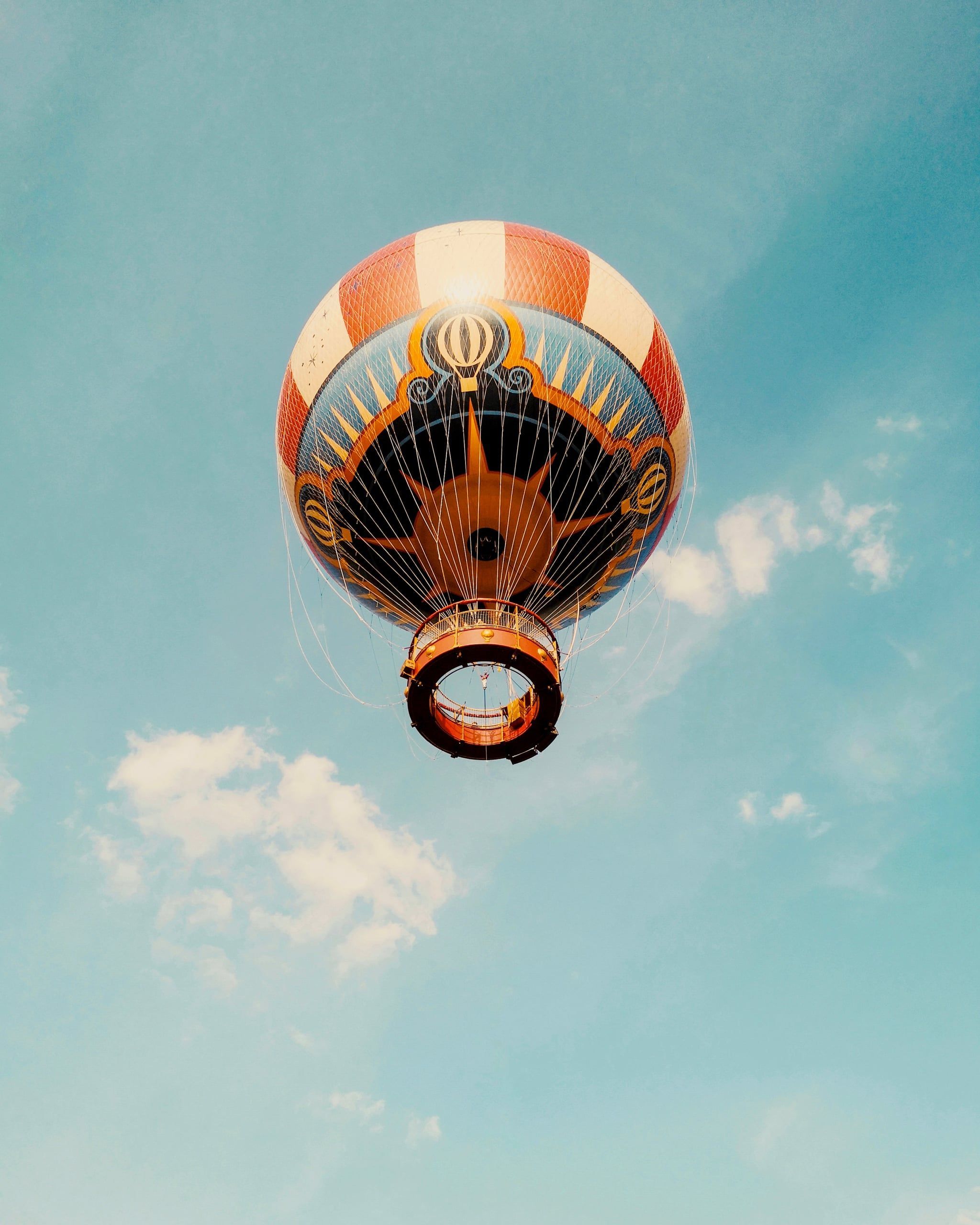 Disney iPhone Wallpaper: Disney Springs Hot Air Balloon Magical Disney Wallpaper For Your Phone