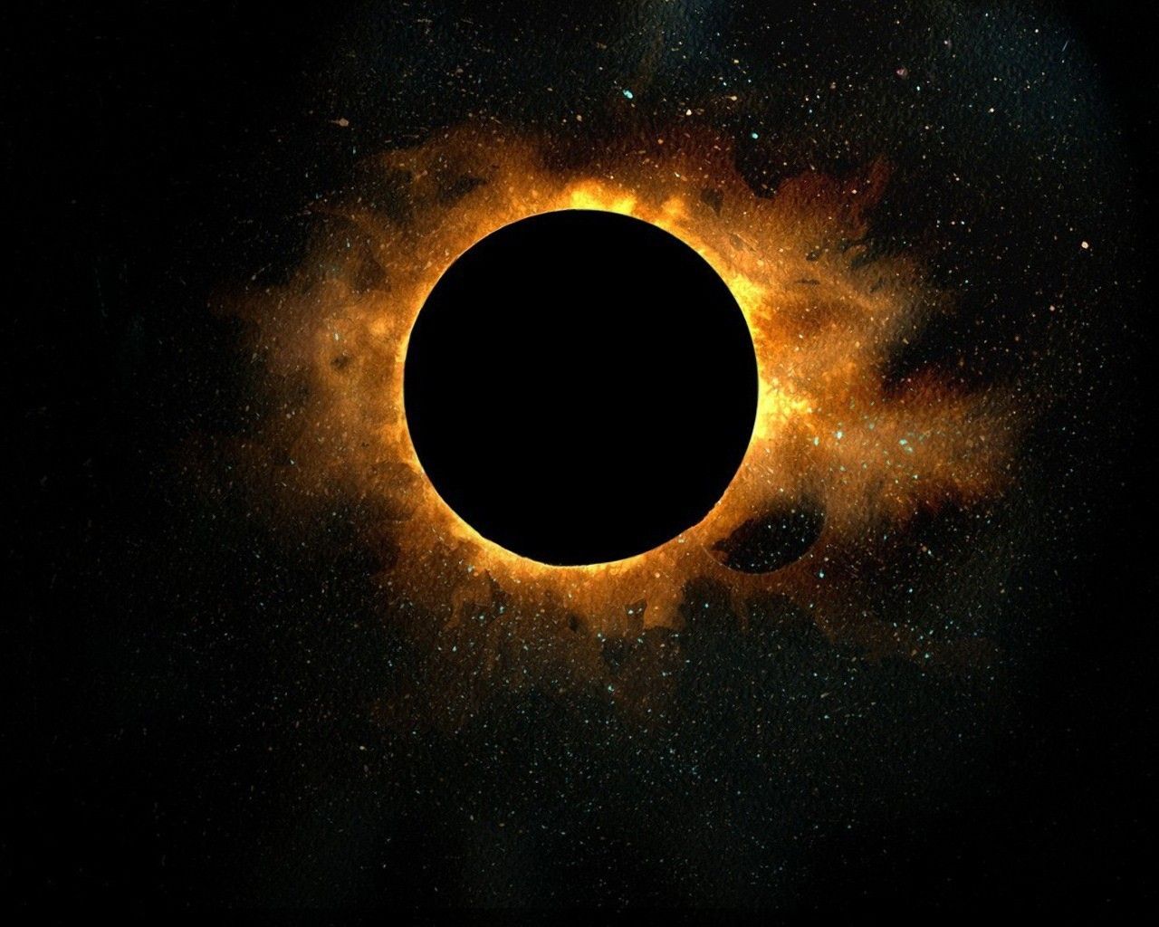 Solar Eclipse Universe Wallpaper Free Solar Eclipse Universe Background