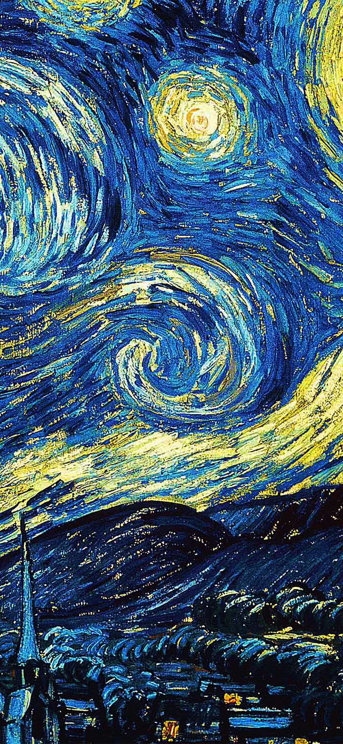 The Starry Night Wallpaper