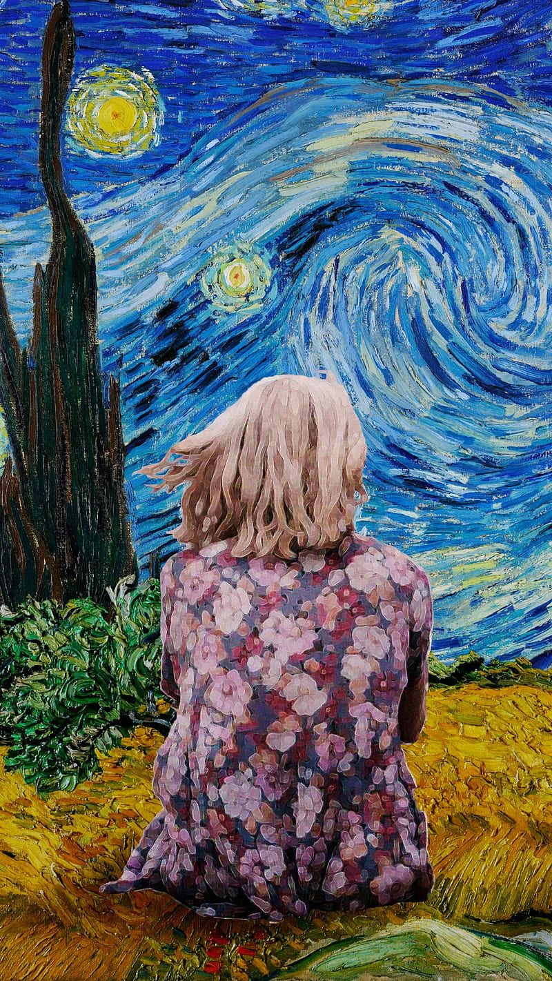 Starry Night, van gogh, HD wallpaper