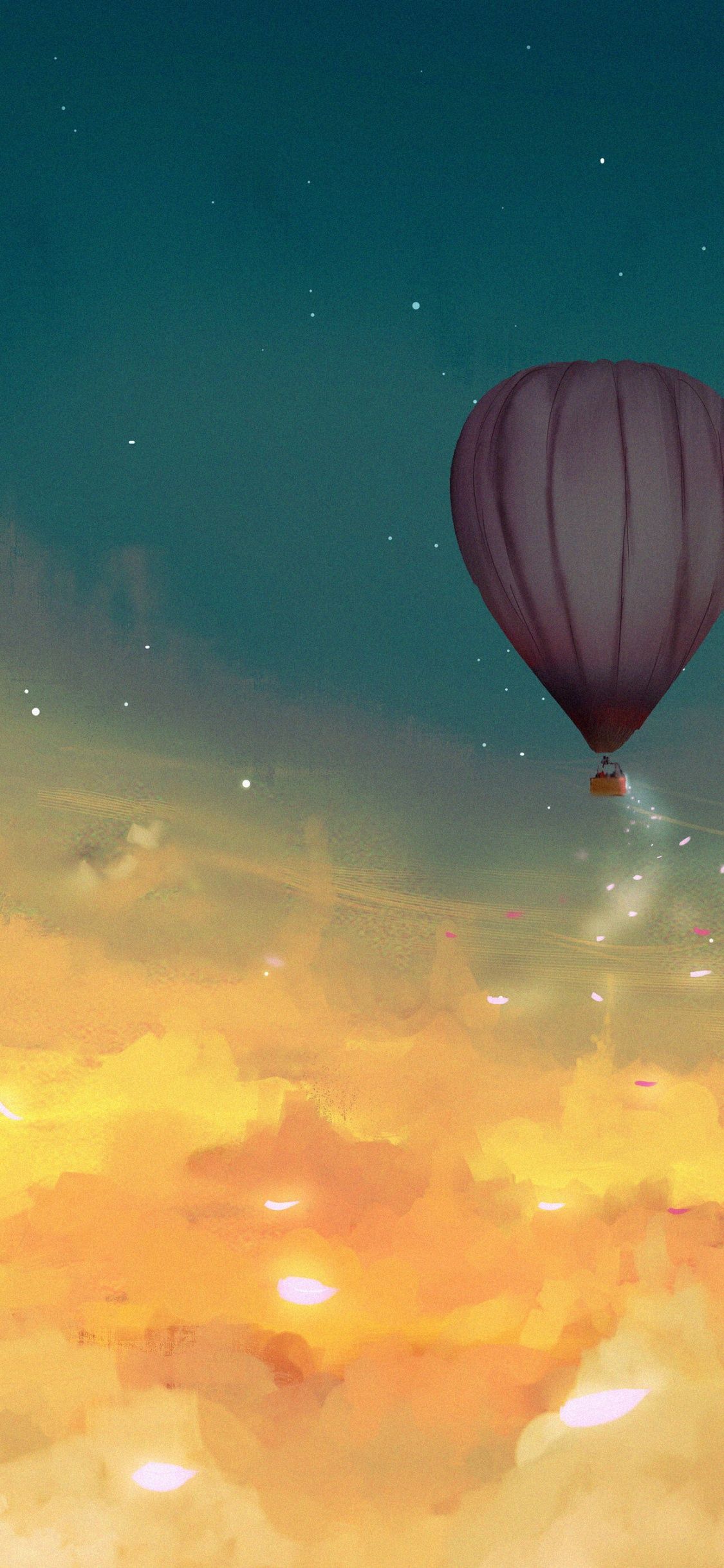 Hot Air Ballooning Wallpaper for IPhone XS [Super Retina HD]