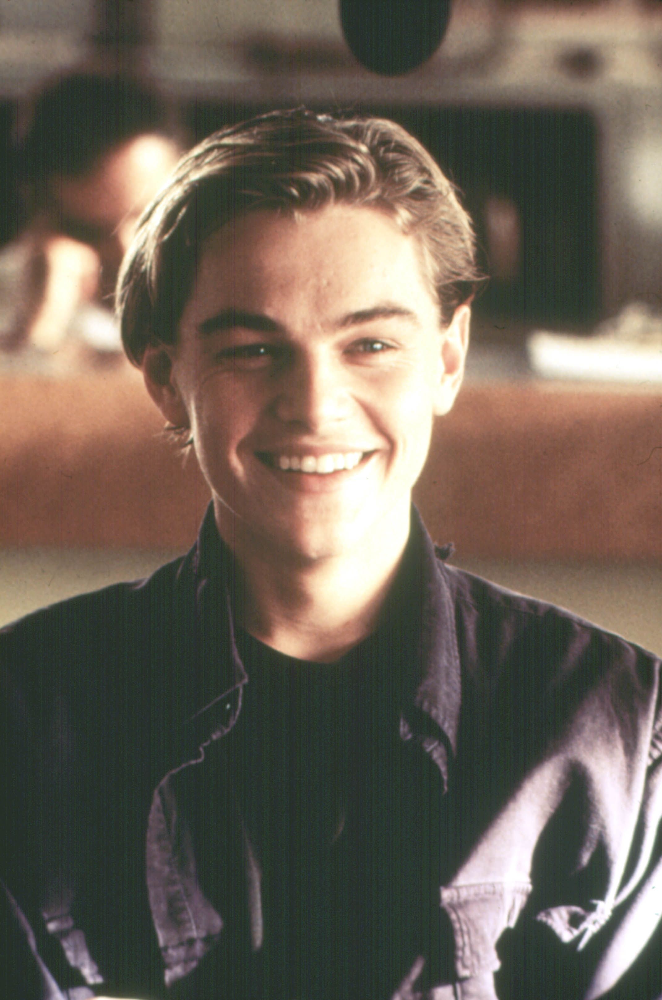 Leonardo DiCaprio nostalgic, young photo