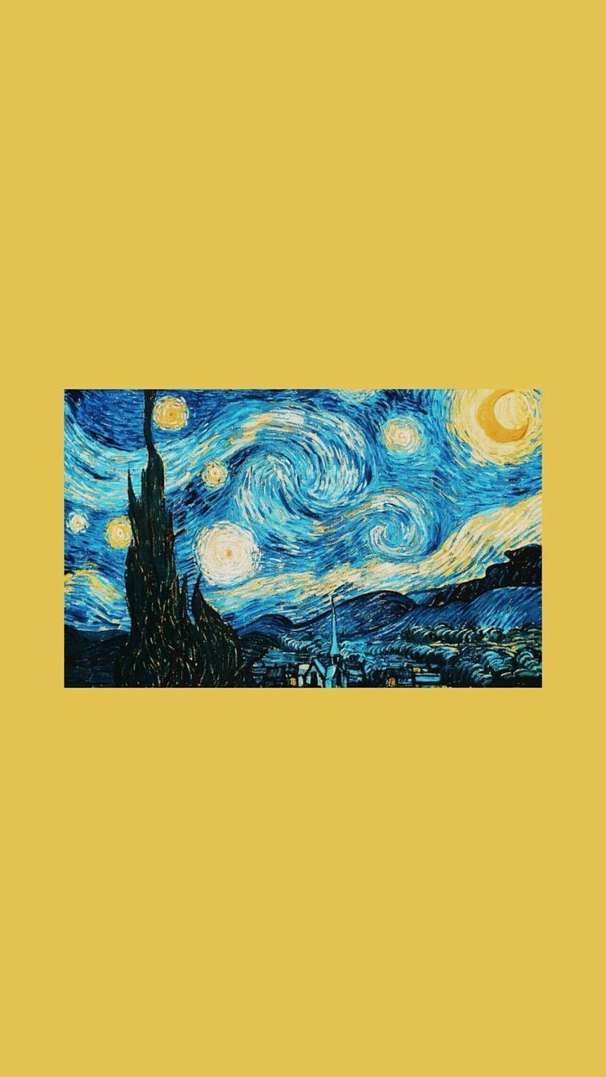 Van Gogh Starry Night -, Starry Night Aesthetic HD phone wallpaper