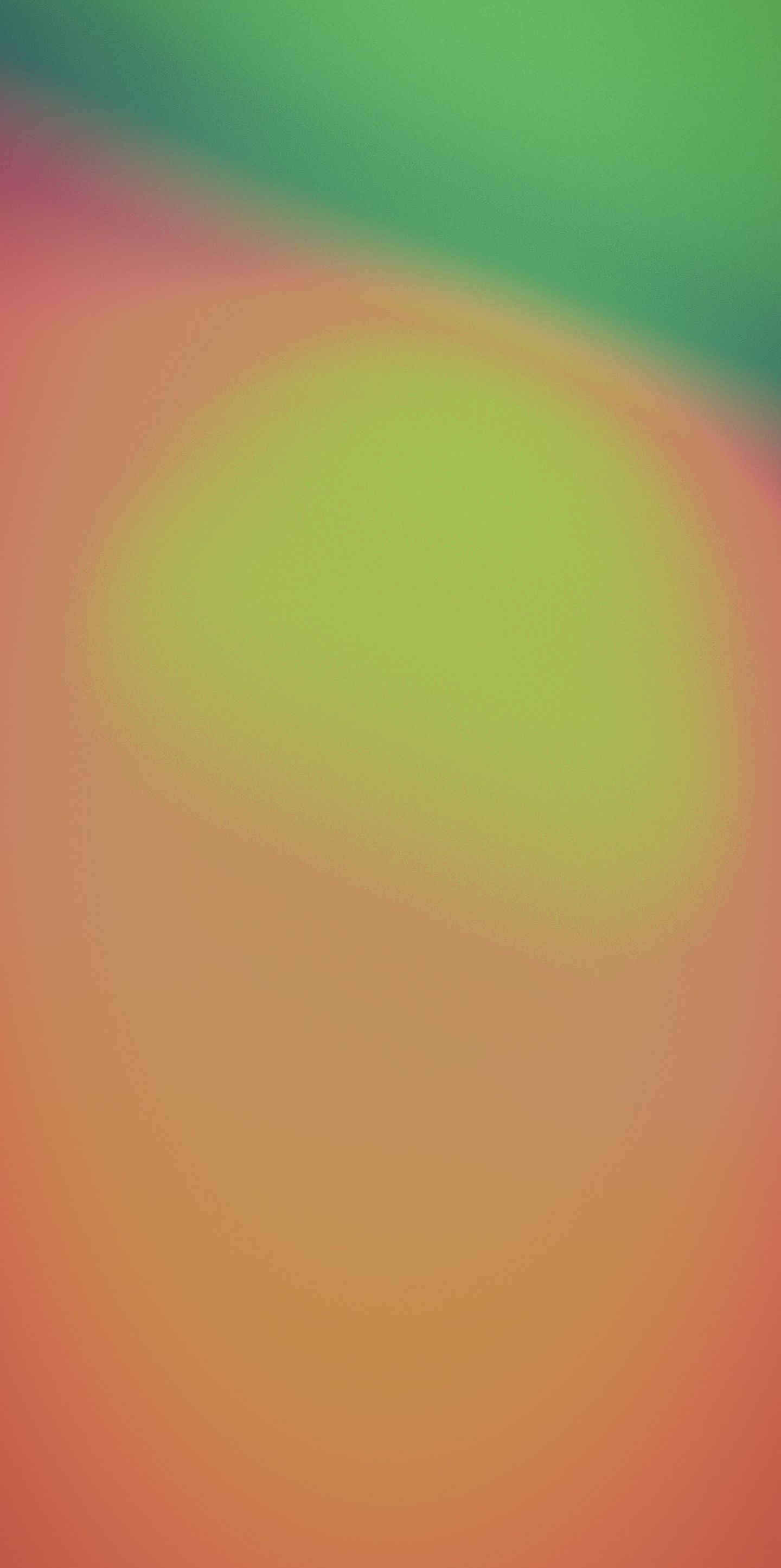 A colorful abstract background with a gradient of green, orange, and pink. - Gradient, bright