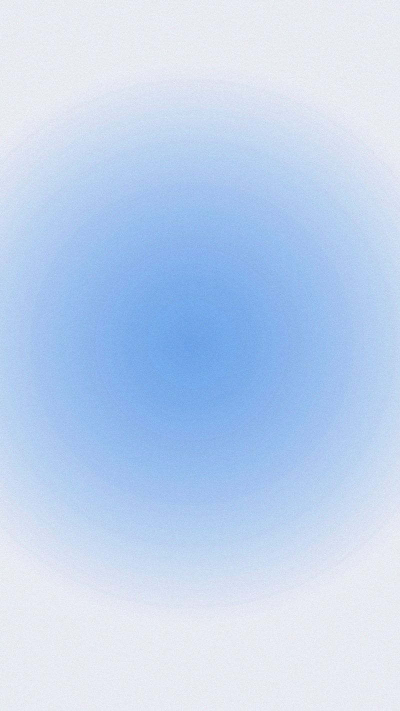A blue circle on top of white background - Gradient