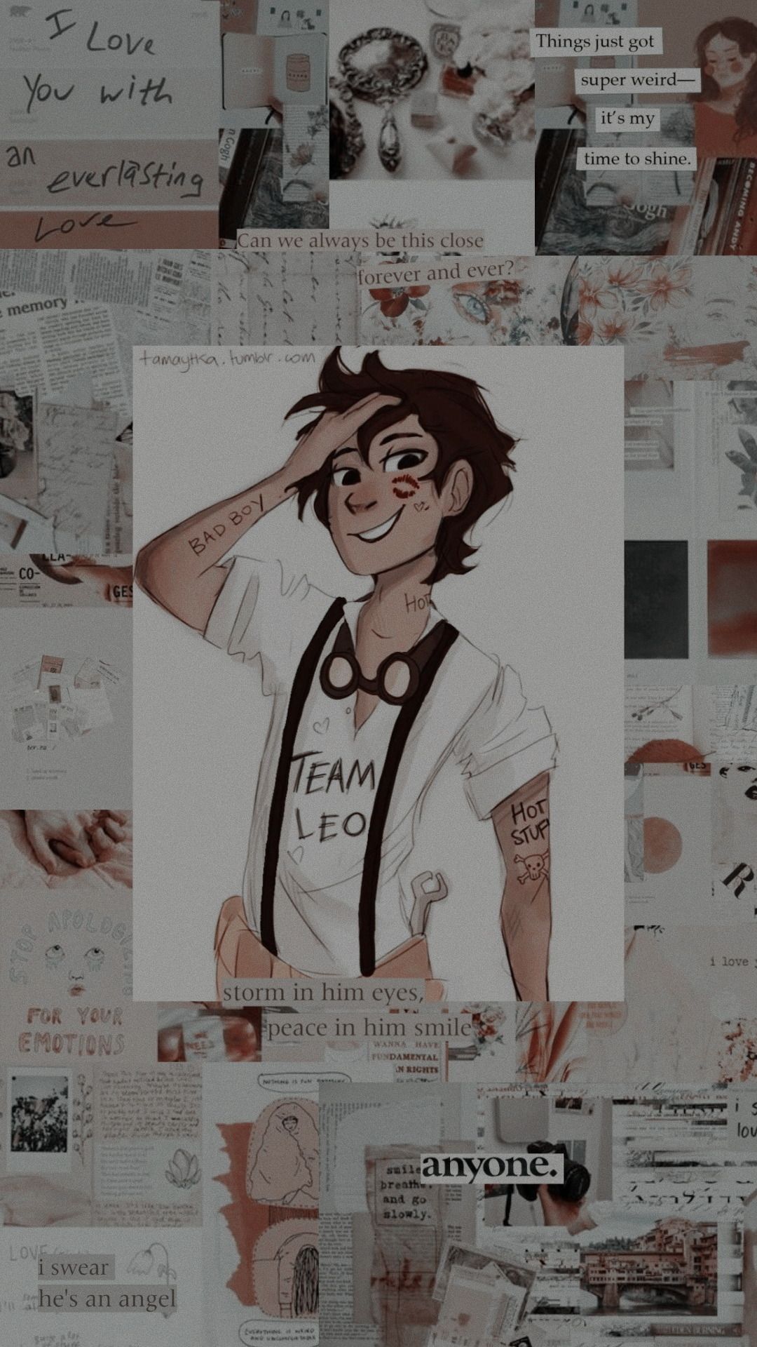 Aesthetic anime boy wallpaper for phone with high-resolution 1080x1920 pixel. You can use this wallpaper for your iPhone 5, 6, 7, 8, X, XS, XR backgrounds, Mobile Screensaver, or iPad Lock Screen - Leo Valdez