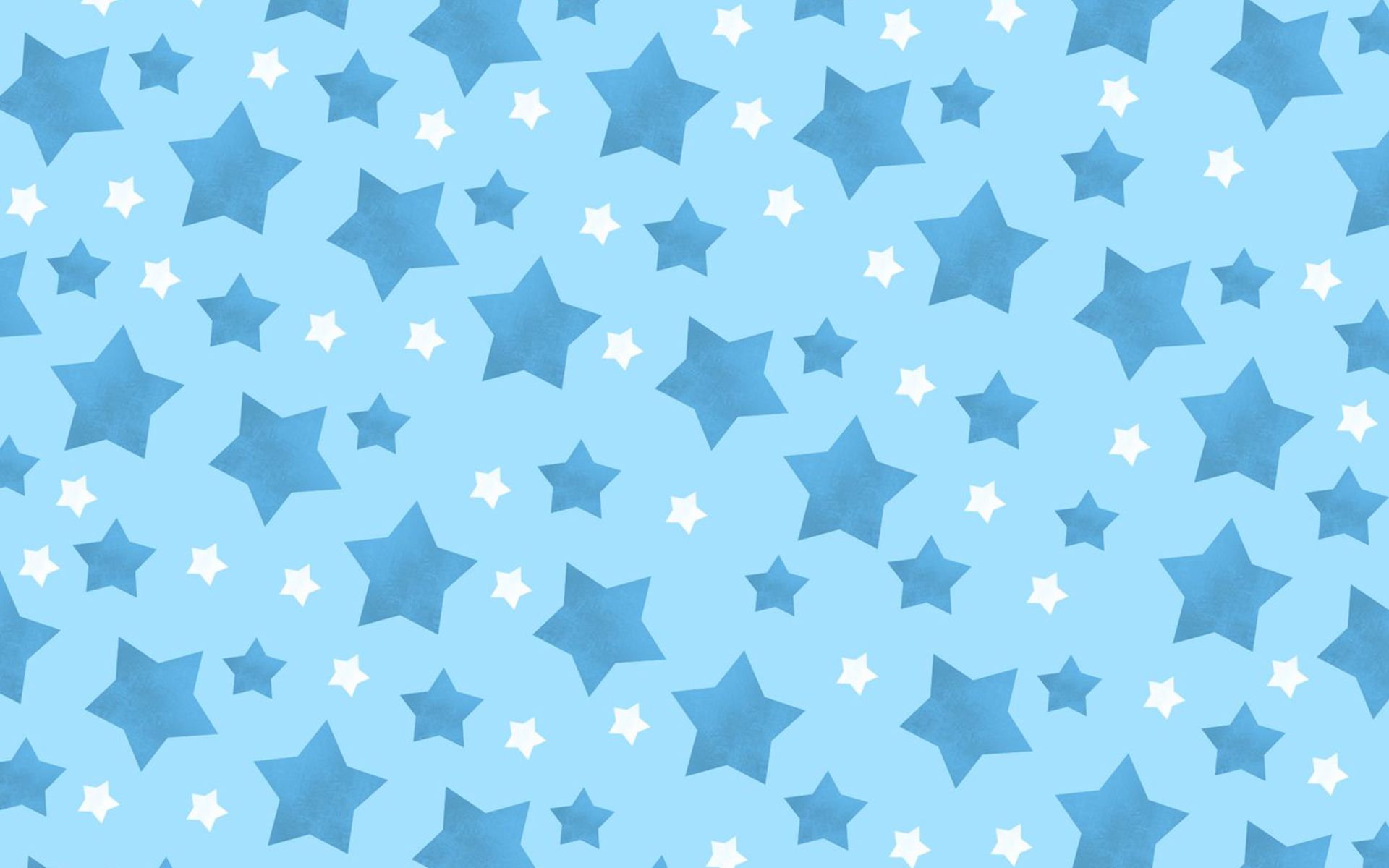 Blue stars background wallpaper with a white star pattern - Baby