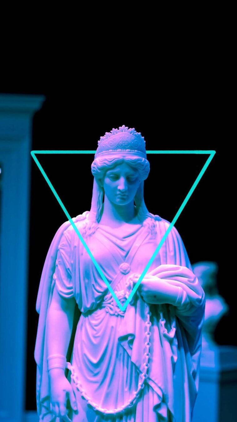 Statue Aesthetic Background