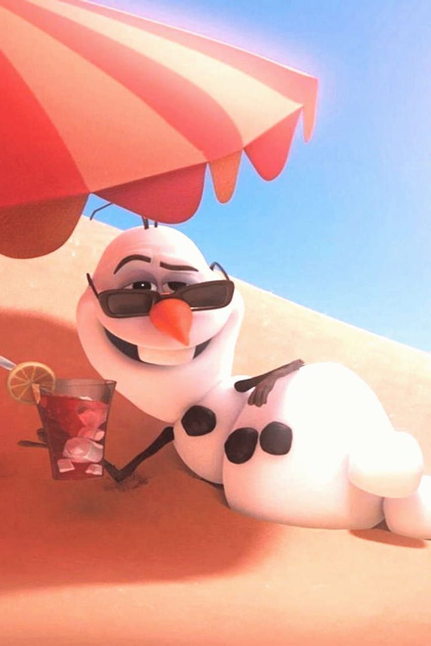 Olaf Aesthetic. Disney olaf, Frozen, Disney frozen olaf HD phone wallpaper