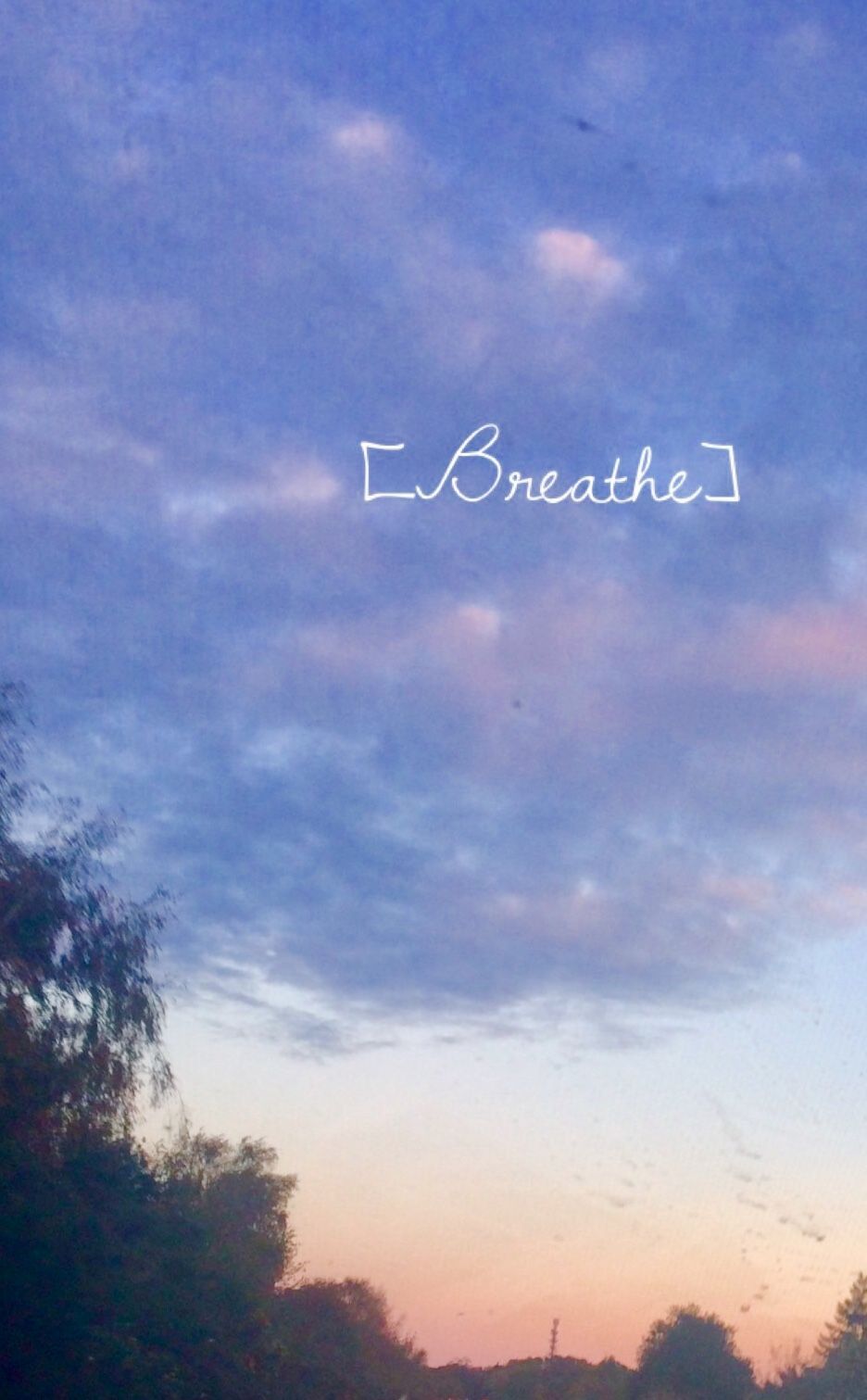 Breathe Aesthetic My Photo ☁️
