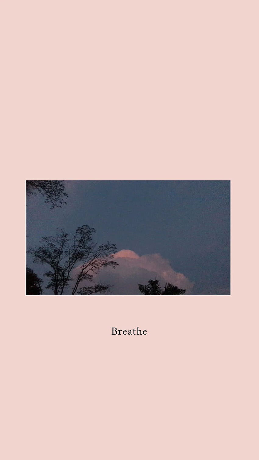 Breathe cute aesthetic in 2019 Tumblr, aesthetic a HD phone wallpaper
