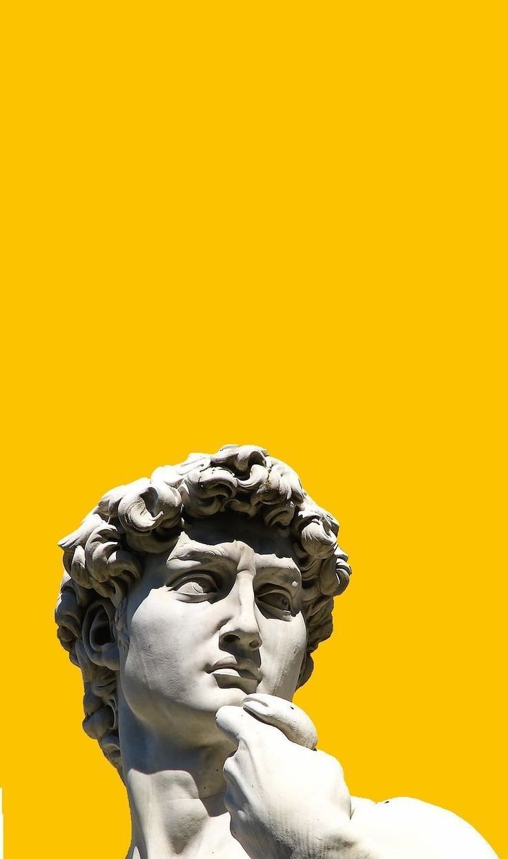 A poster of david by michelangelo - Statue