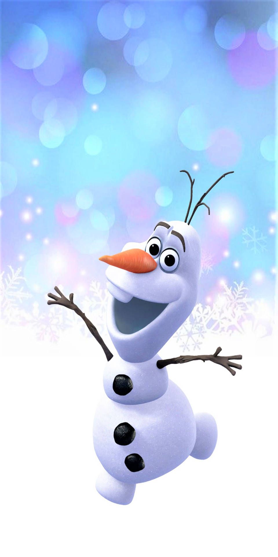 Download Olaf The Enchanted Snowman Wallpaper