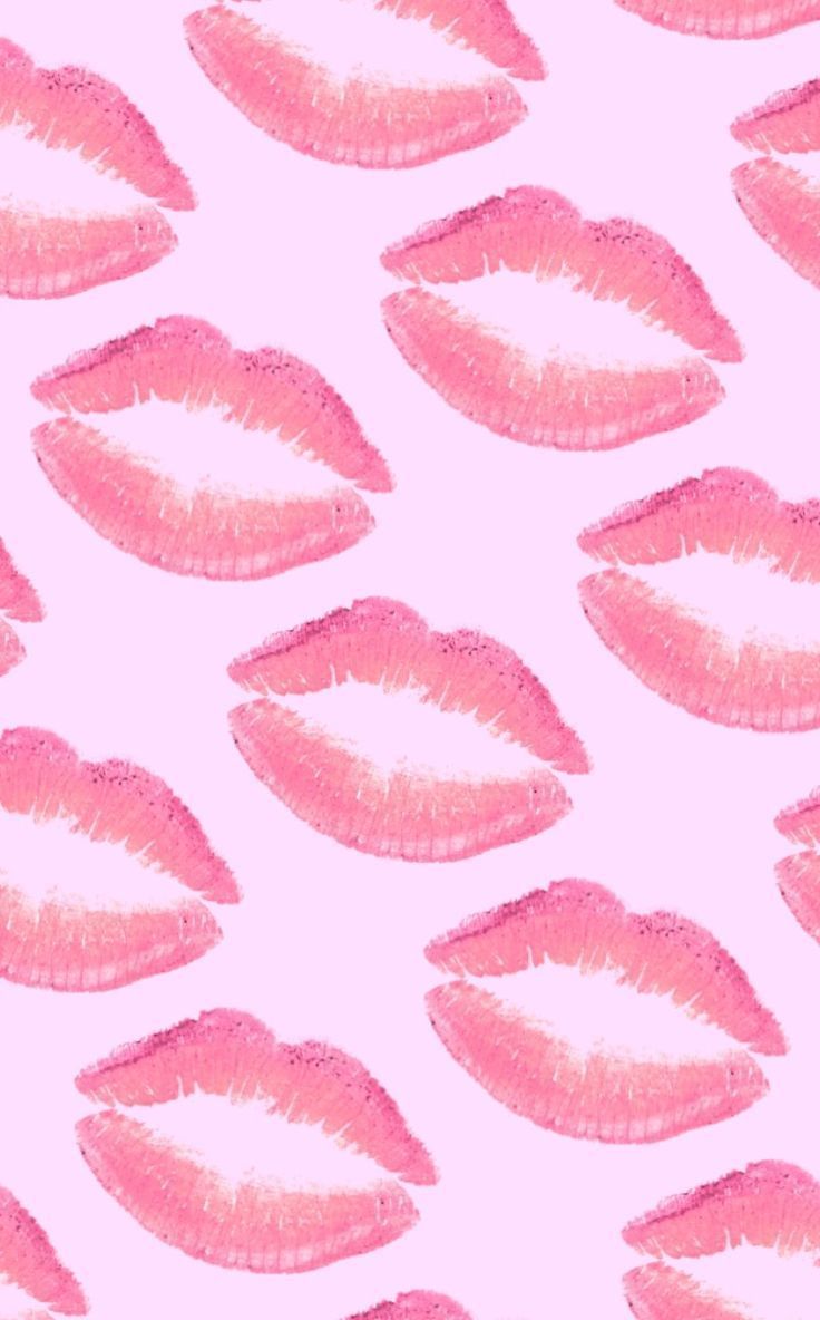 Pink lips wallpaper for your phone or desktop background. - Lips