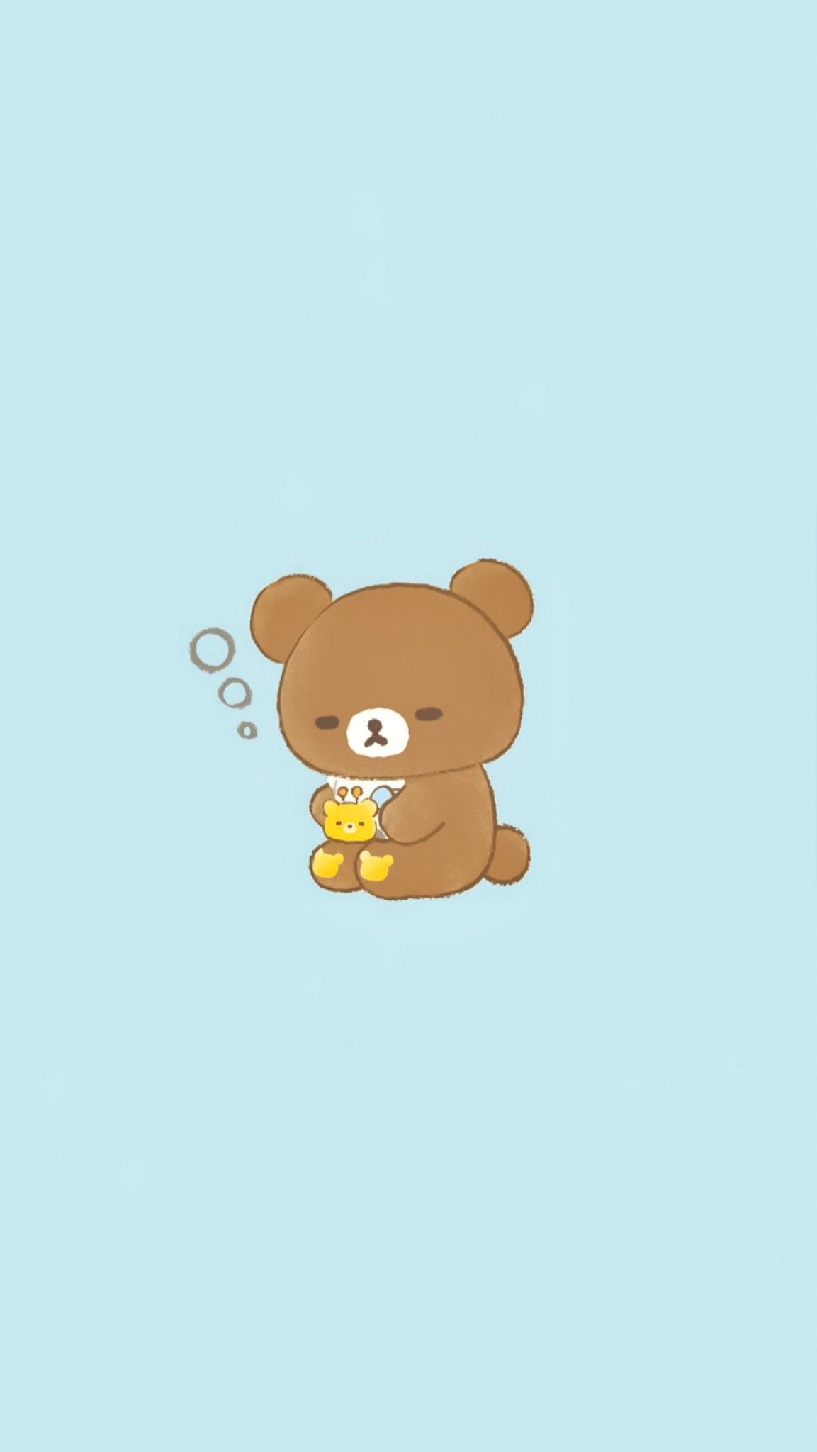 Phone. Rilakkuma wallpaper, Cute cartoon wallpaper, Sanrio wallpaper