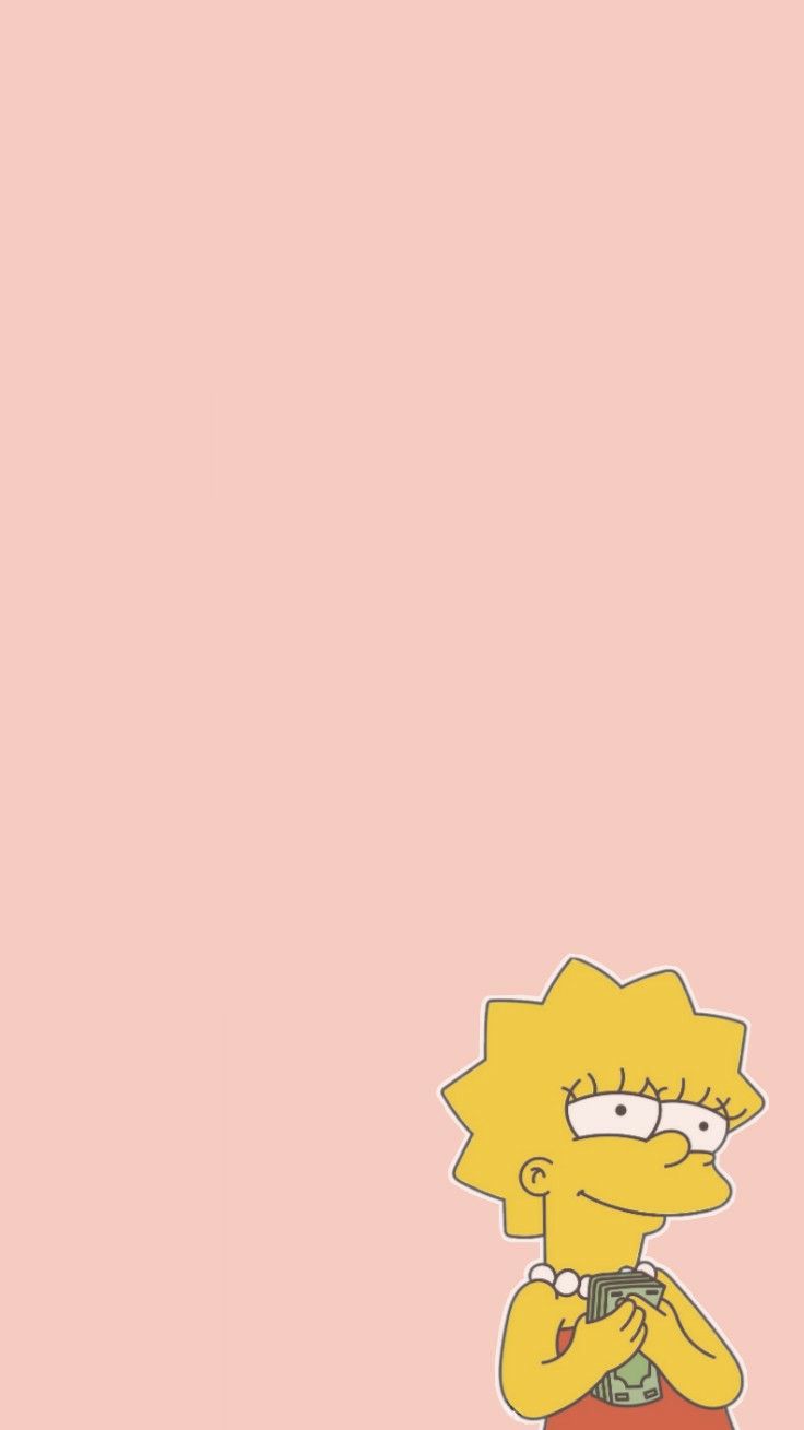 The Simpsons Lisa Wallpaper. Papéis de parede do telefone celular, Tela de bloqueio, Papel de parede do telefone