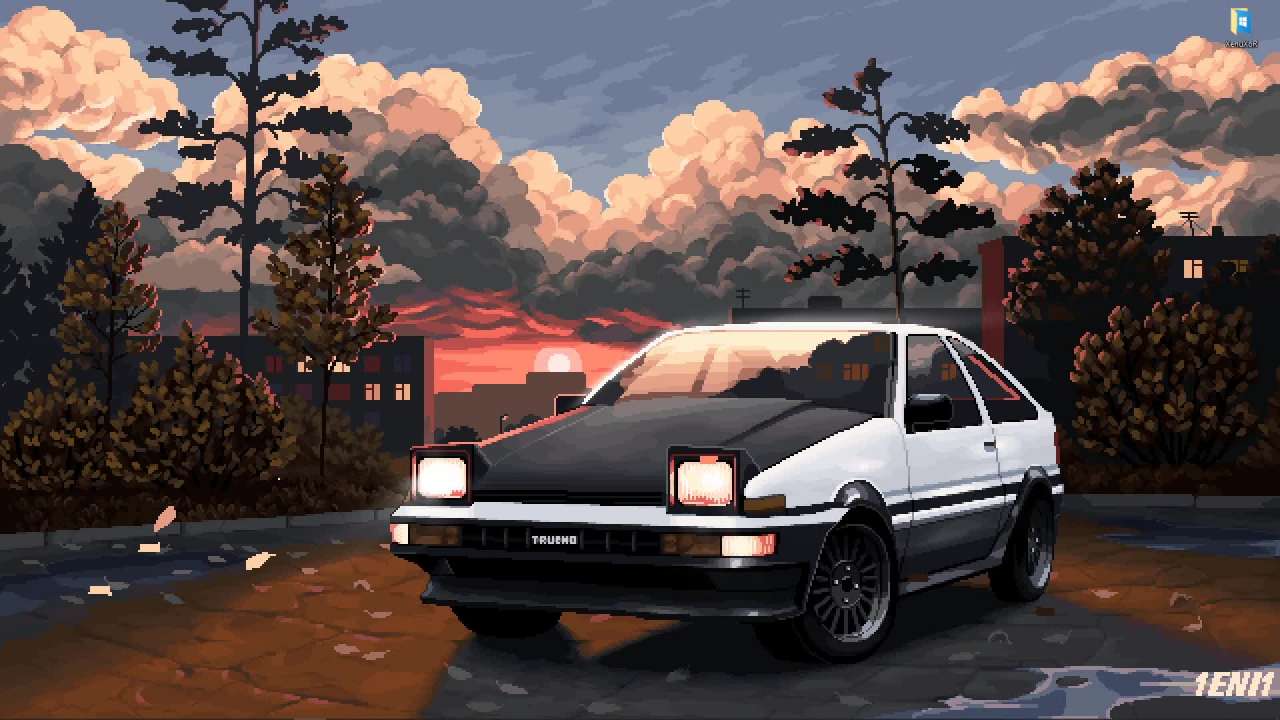 Initial D's Toyota Sprinter Trueno AE86 is one of the most iconic cars in the history of anime. - Toyota AE86