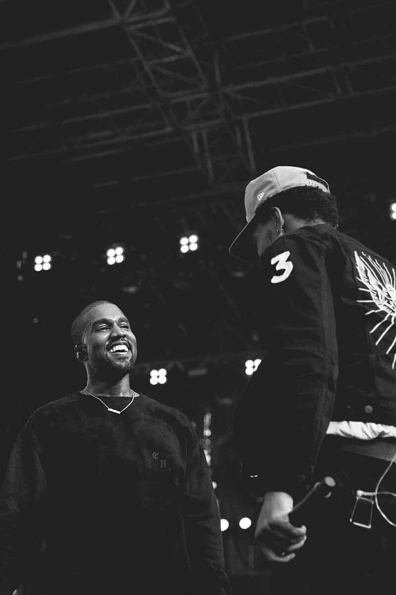 Kanye and Chance The Rapper. Chance the rapper, Chance the rapper, Kanye west, HD phone wallpaper
