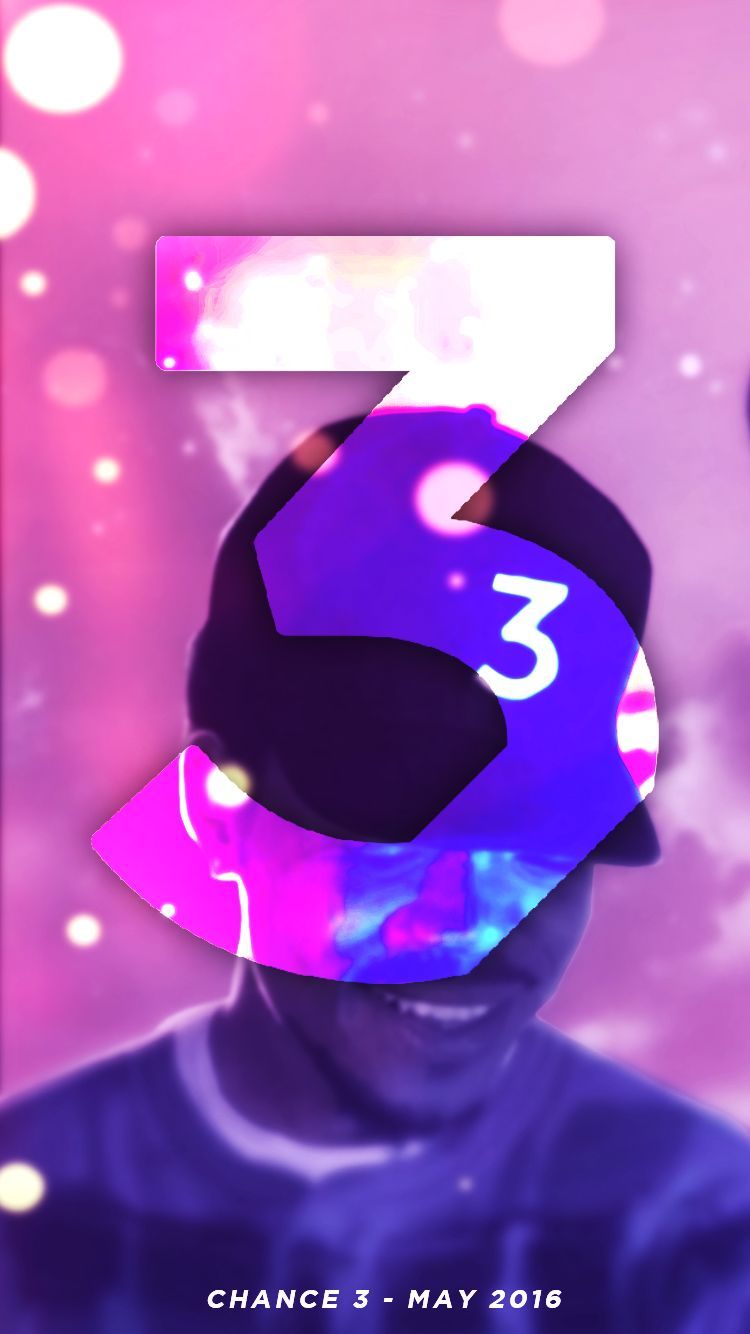 A poster for the movie 3 - Chance the Rapper