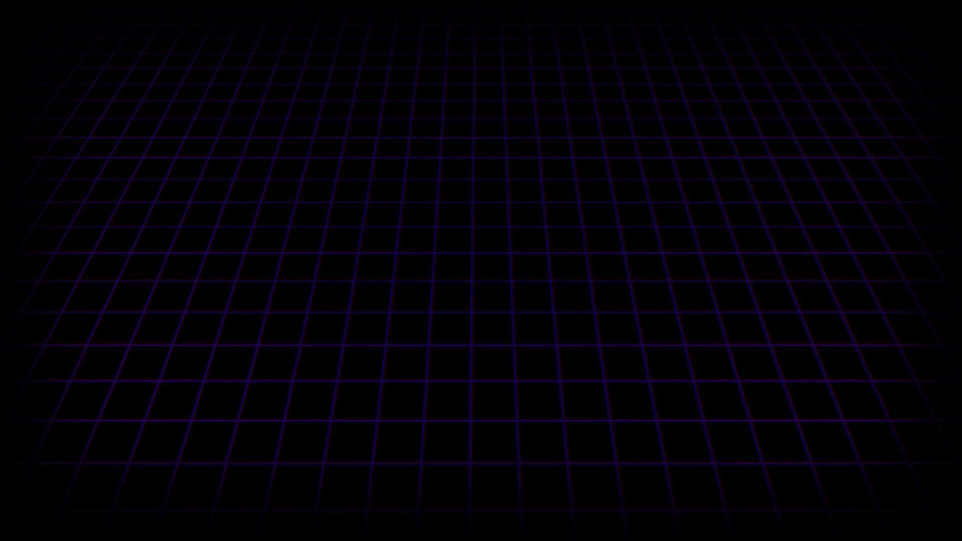 A black and purple grid background - Dark vaporwave