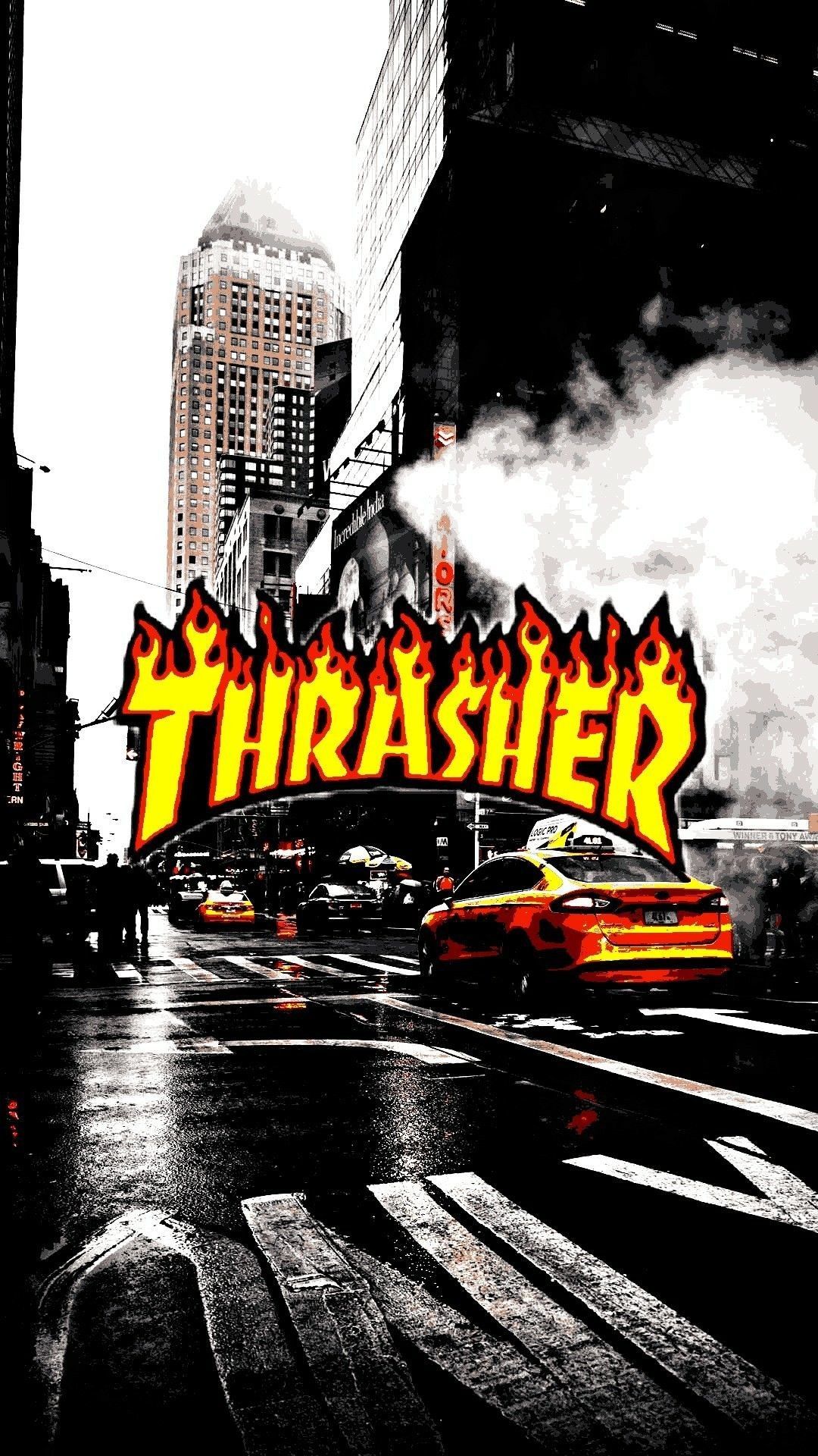 Thrasher Aesthetic Computer Wallpaper