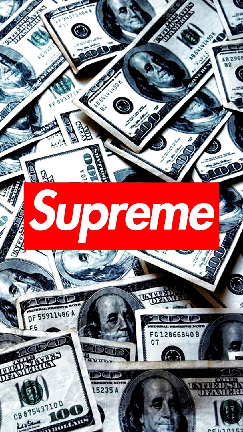 Download Supreme Aesthetic Money Wallpaper