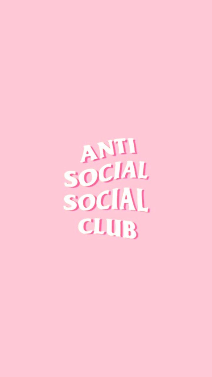 filler anti social social club assc background. iPhone wallpaper tumblr aesthetic, Pink wallpaper iphone, Vintage desktop wallpaper