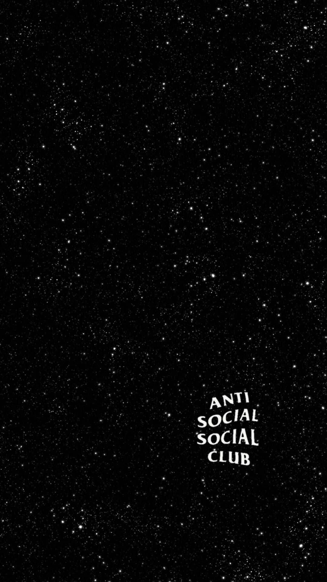 Download Small Anti Social Social Club Galaxy Wallpaper