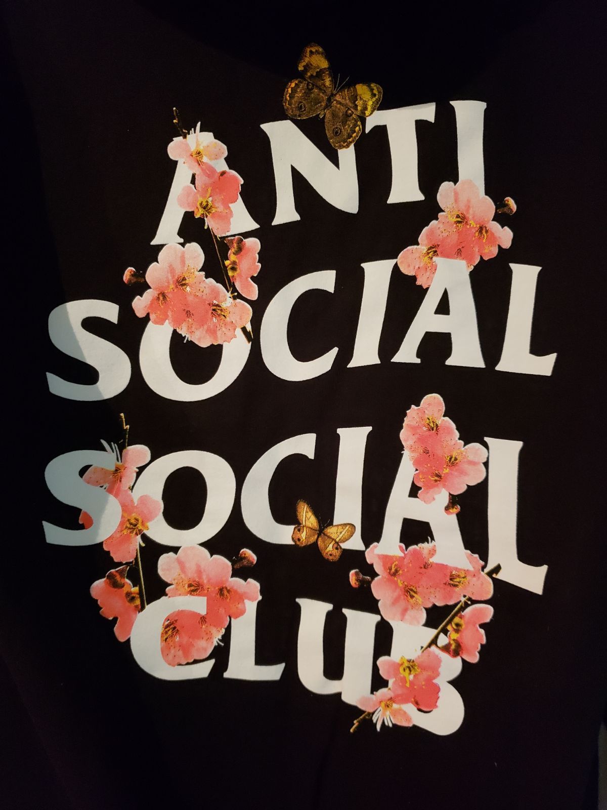 Floral Anti Social Social Club Hoodie on Mercari. Anti social, Anti social social club, Social club