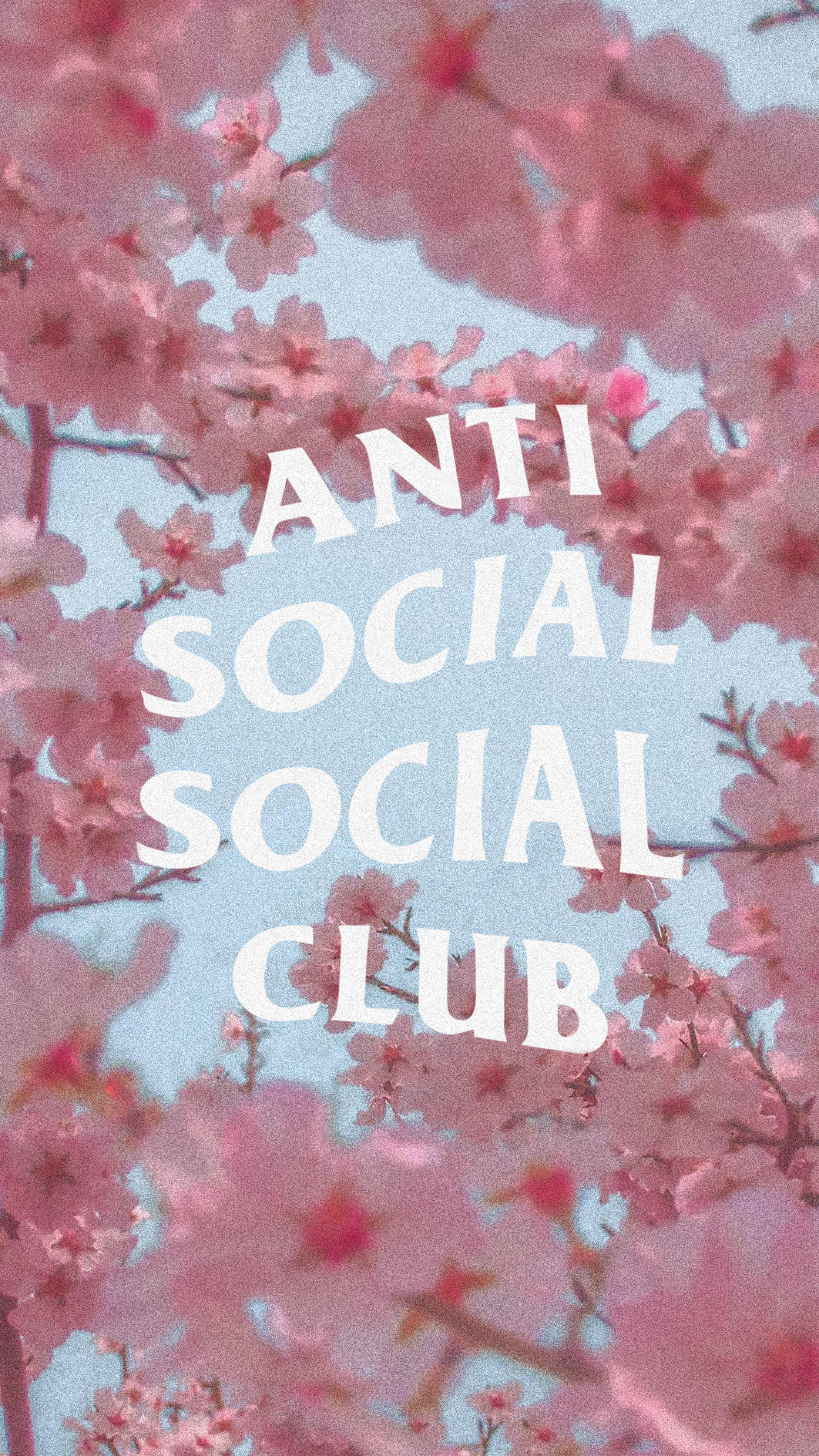 Anti Social Social Club wallpaper I made for my phone - Anti Social Social Club