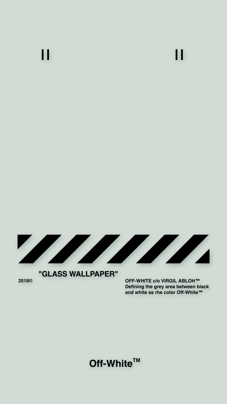 Virgil Off White Phone Wallpaper