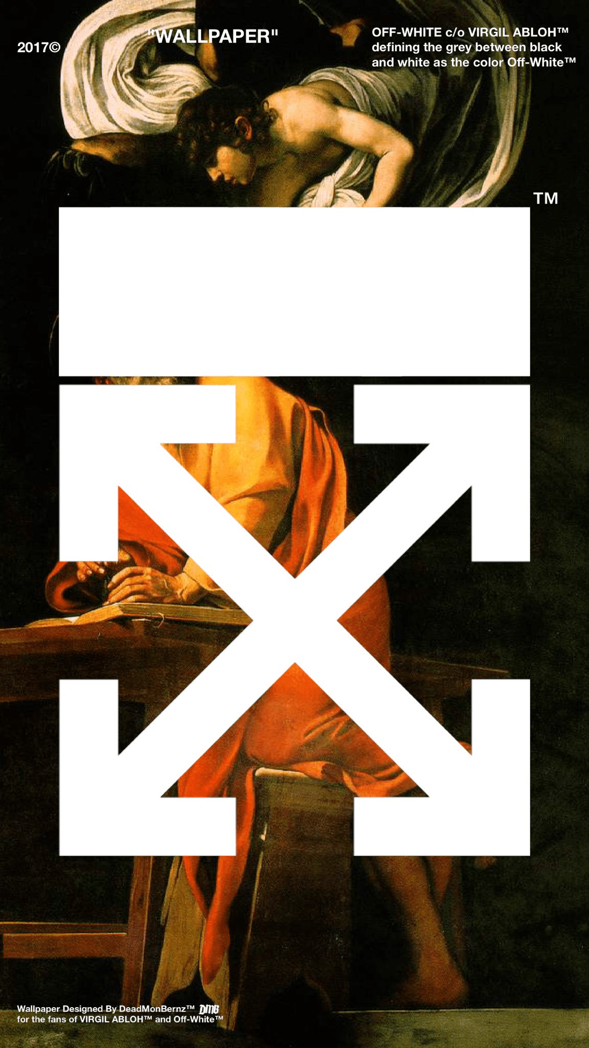 A poster for the off white clothing company - Off-White