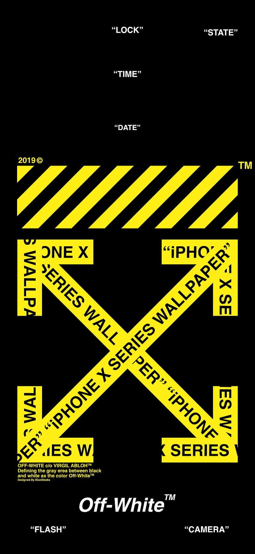 Off White iPhone Wallpaper Lock Screen with high-resolution 1080x1920 pixel. You can use this wallpaper for your iPhone 5, 6, 7, 8, X, XS, XR backgrounds, Mobile Screensaver, or iPad Lock Screen - Off-White