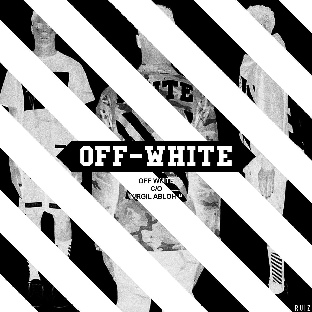 Off-White is a streetwear brand created by the famous designer Virgil Abloh. - Off-White