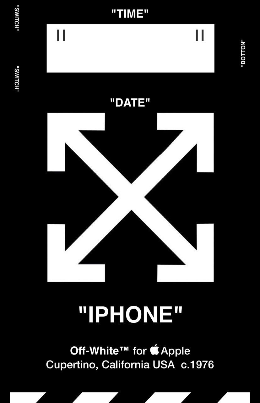 IPhone wallpaper off white x apple - Off-White