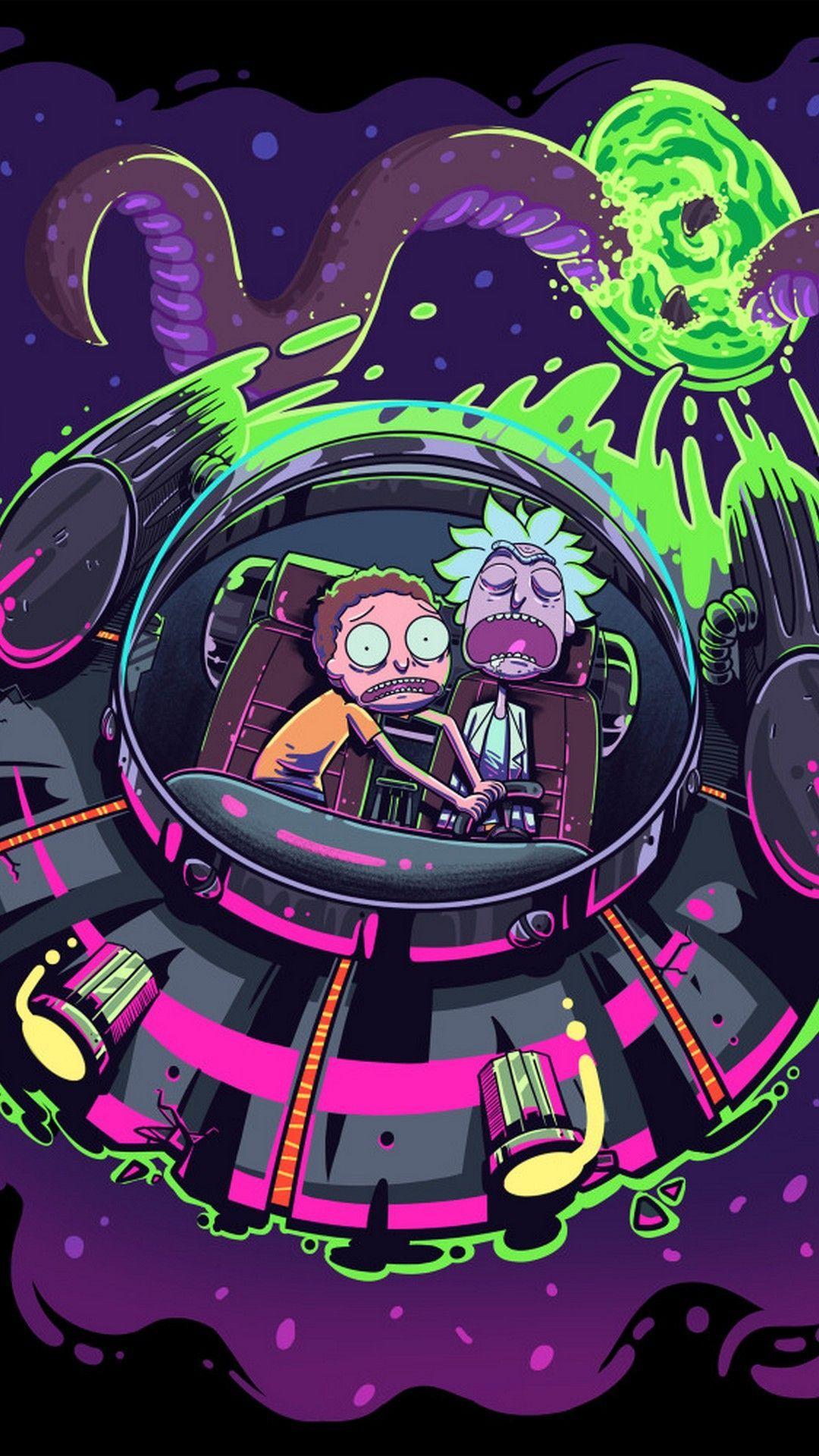 Rick And Morty Aesthetic Wallpaper