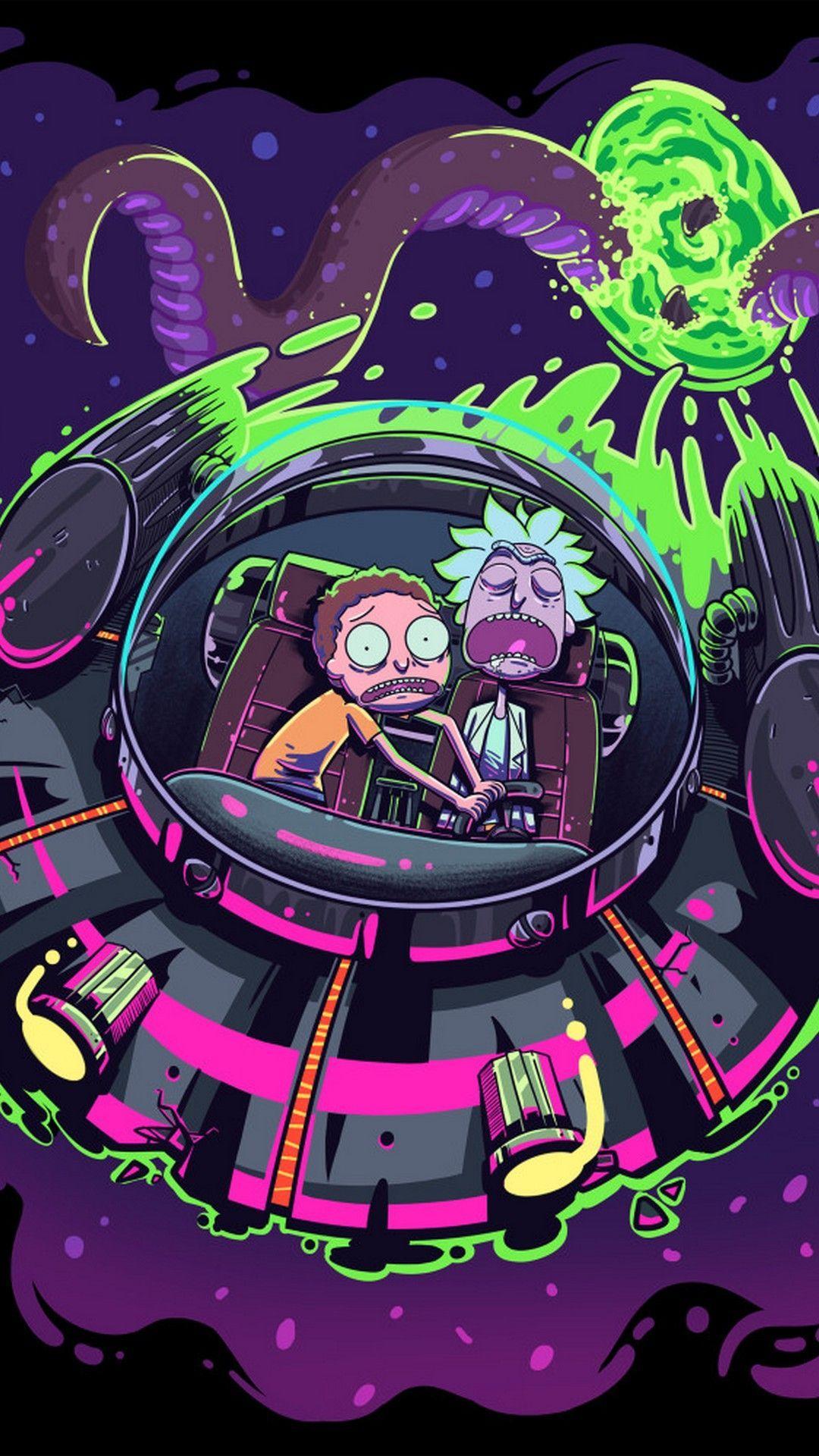 Rick and Morty wallpaper for iPhone with resolution 1080x1920 pixel. You can make this wallpaper for your iPhone 5, 6, 7, 8, X backgrounds, Mobile Screensaver, or iPad Lock Screen - Rick and Morty