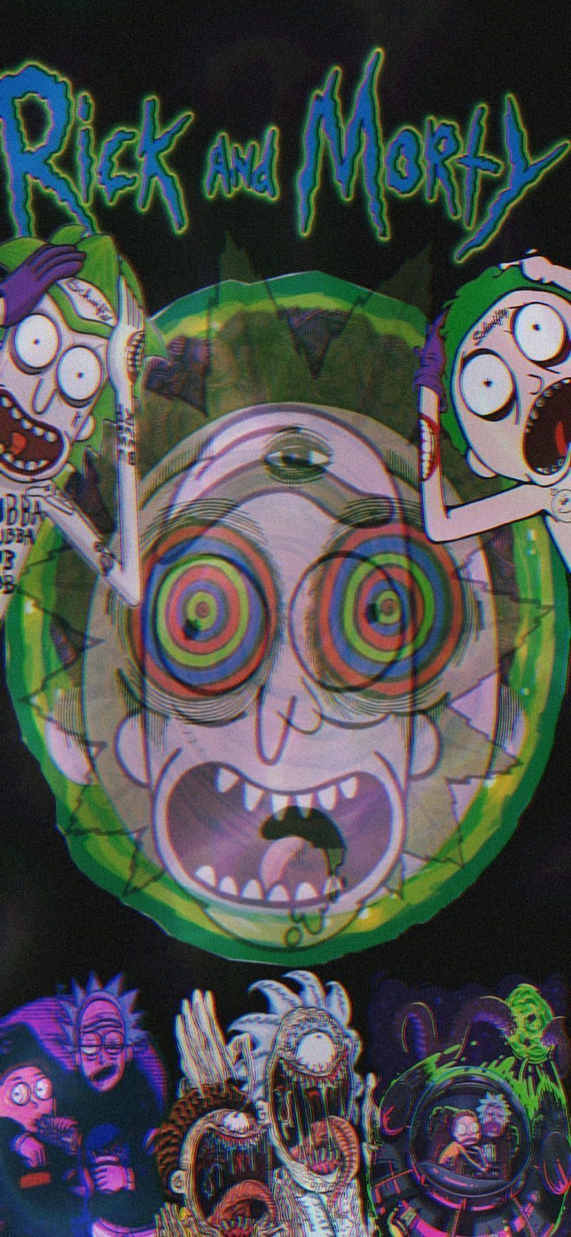 Rick and morty wallpaper by -the-void-d5v35tj - Rick and Morty
